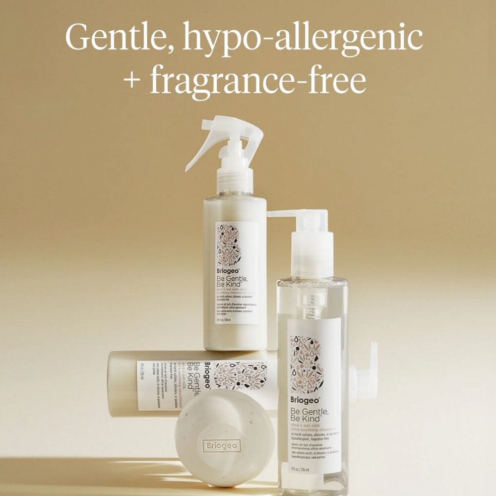 NEW✅BRIOGEO BUNDLE Ultra soothing Shampoo&Conditioner  Aloe+Oat Milk